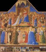 Fra Angelico The Coronation of the Virgin oil on canvas